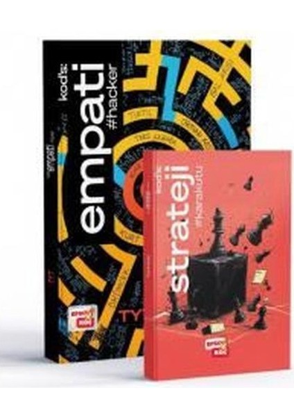 Kod's Empati Hacker Kod's Strateji Karakutu Seti 2 Kitap Takım