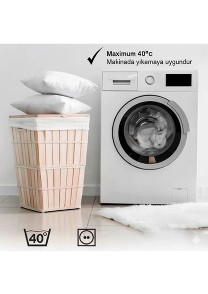 5’li % 100 SİLİKON ELYAF DOLGULU YASTIK indirimleri