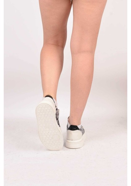 Bağcıklı Termo Taban Hakiki Deri Sneaker 101-FARBI-52 Kadın Ayakkabı fırsatları