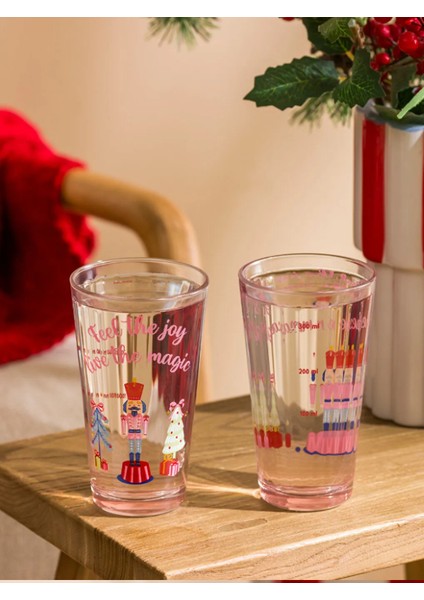 Karışık Kurşun Asker Baskılı Cam Bardak Seti 2'li 420 ml modelleri