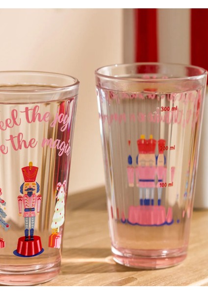 Karışık Kurşun Asker Baskılı Cam Bardak Seti 2'li 420 ml fırsatları