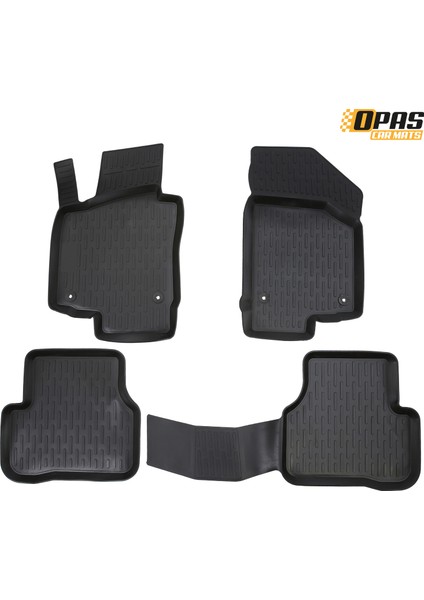 Volkswagen Passat cc 2008 Sonrası 3D Havuzlu Oto Paspas