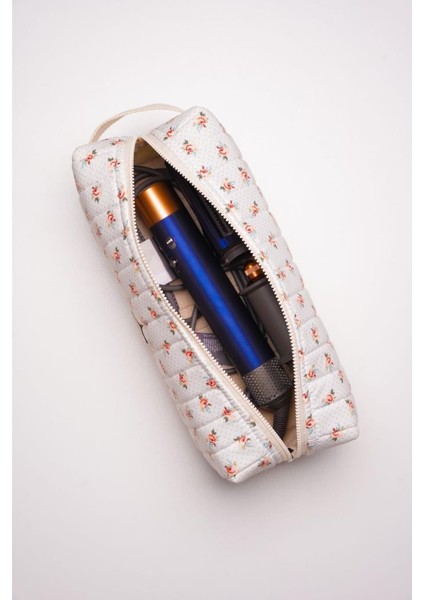 Çiçek Dy-Son Airwrap ve Tüm Saç Şekillendiriciler Için Xl Boy Çanta Seyahat Çantası Çiçek Çizgi fırsatları