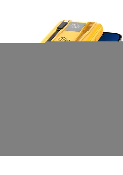 J39 10.000 Mah 20W Pd Dahili Kablolu Magsafe Powerbank - Siyah indirimleri