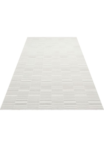 Mono Loop 01 Grey Yumuşak Hav Vermez Iplerle Üretilen Yıkanabilir Kaymaz Tabanlı Ince Makine Halısı