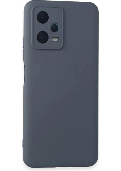 Xiaomi Redmi Note 12 5g Kılıf Nano Içi Kadife Silikon - Gri