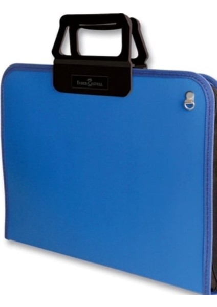 Faber Castell College Resim Proje Cantasi 28X38CM Mavi Renk