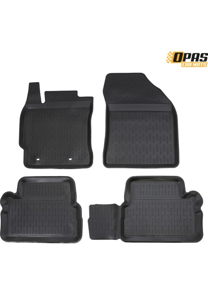 Toyota Corolla 2007-2013 Arası 3D Havuzlu Oto Paspas