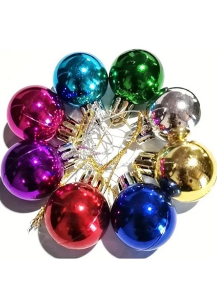 Özel 3 Lü Yılbaşı Seti 12 Adet Çam Ağacı Çanı 6’lı Yılbaşı Çam Ağacı Topu 10 Metre Animasyonlu LED modelleri