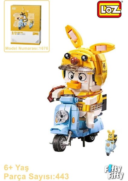 Loz Kurye Ördek 443 Parça