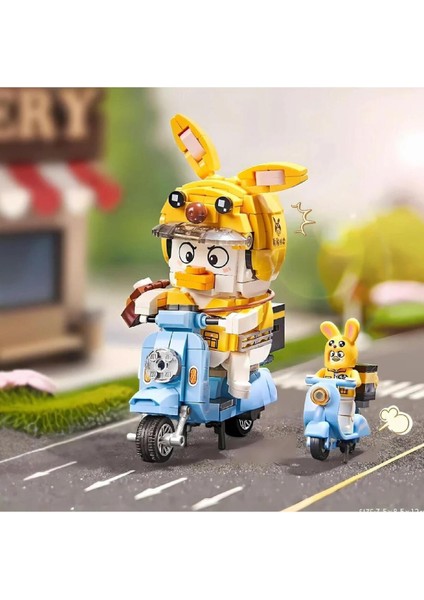 Loz Kurye Ördek 443 Parça modelleri