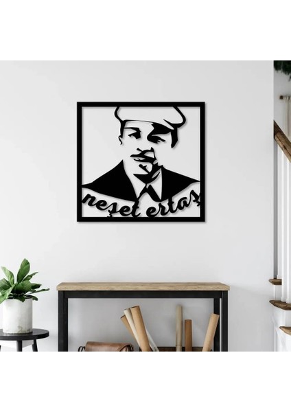 Neşet Ertaş Mdf Ev Işyeri Dekoratif Tablolar 40X40