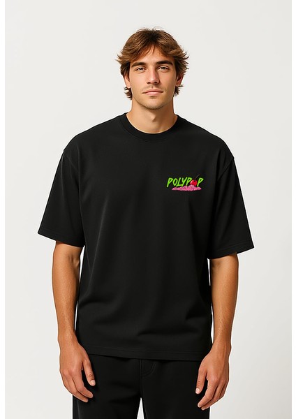 Sweet Soul Boxy Fit Siyah T-Shirt fiyatları