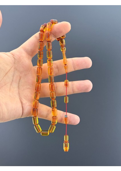 Ümit Demir Hoka Kapağı Eski Alman Sıkma Kehribar Kapsül Kesim 7,5X11,5MM fiyatları