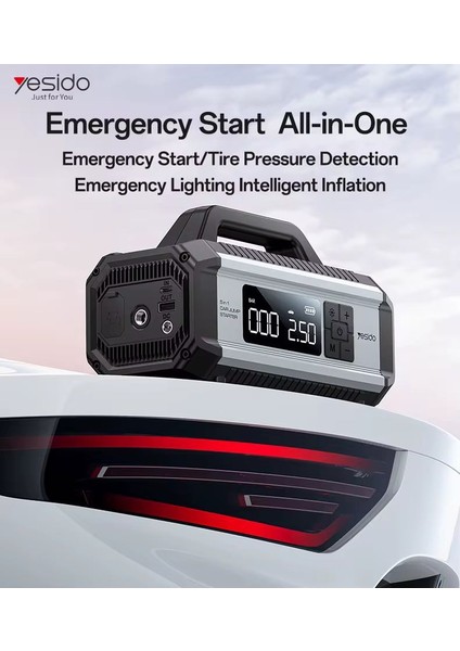 10000MAH Acil Aydinlatma Akilli Enflasyon Fonksiyonel Araç Sisme Mars Gücü VC13 fiyatları