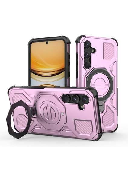 Samsung Galaxy A55 Manyetik Telefon Kılıfı, Askeri Düşme Korumalı Magsafe Telefon Kılıfı Kapağı Samsung Galaxy A55 (Yurt Dışından)