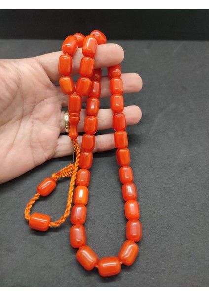 Osama Omari Usta Eseri Iri Boy 50 Yaşında Horoz Imame Havşalı Alman Faturan Tesbih Sertifikalı 8758 fırsatları