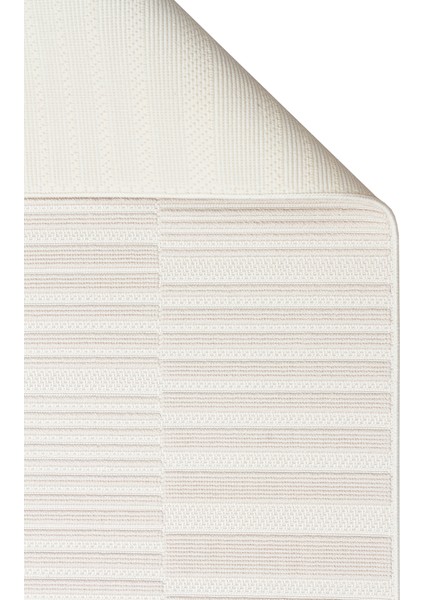 Mono Loop 01 Beige Yumuşak Hav Vermez Iplerle Üretilen Yıkanabilir Kaymaz Tabanlı Ince Makine Halısı fiyatları