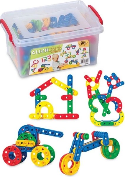 Bfs Dede Click Clack Puzzle Küçük Boy 96 Parça