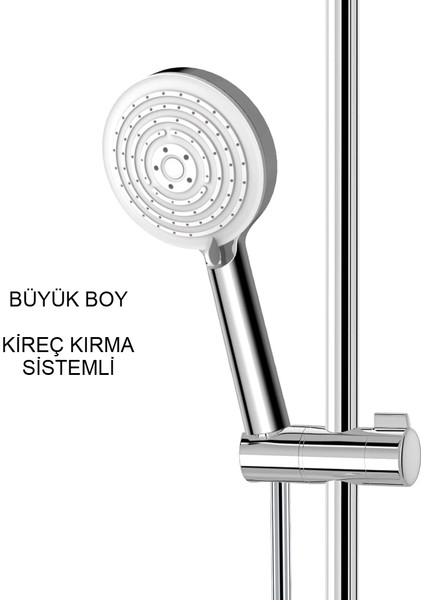 | Valtemo Mucize Kireç Önleyicili & Patentli Temizleme Sistemli Tepe Duş Seti fırsatları