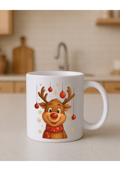 Beyaz Kupa Bardak (Yılbaşı) fiyatları