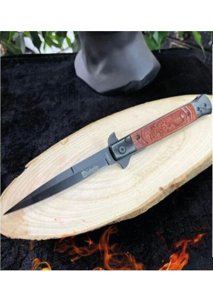 Kişiye Özel Isimli Columbia Araç Baskılı Ejderha Çakı FS-901-1-23 cm Paslanmaz Kamp Cep Av Bıçak Çakı fiyatları