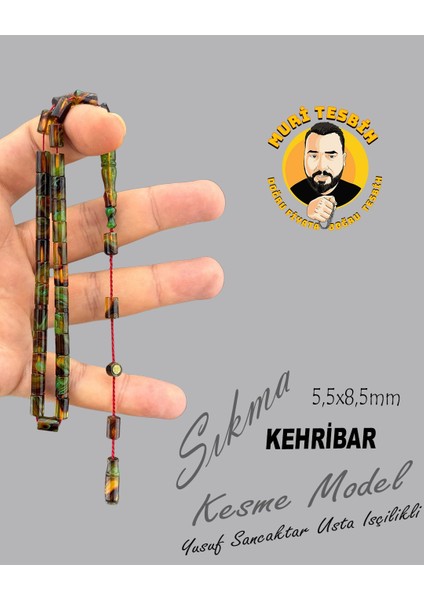 Yusuf Sancaktar Sıkma Kehribar Kesme Model 5,50X8,50