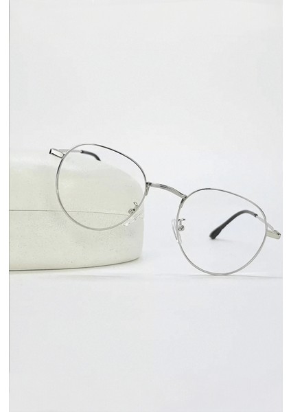 Mavi Işık Korumalı Gözlük Optik Uyumlu Camları Değişebilir Round Bay- Unisex Gözlük modelleri