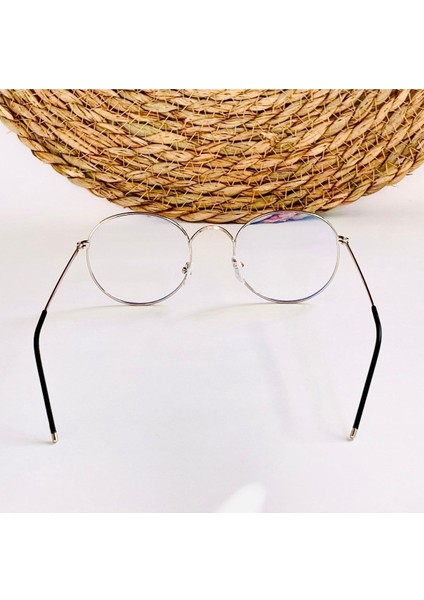 Sılver Siyah Yuvarlak Mavi Işık Korumalı Gözlük fiyatları