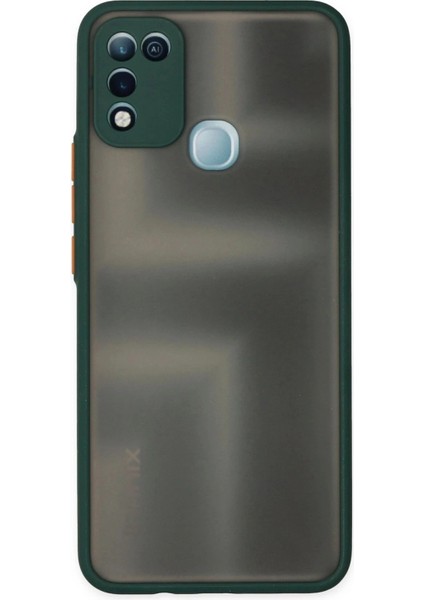 Infinix Hot 10 Play Kılıf Montreal Silikon Kapak - Yeşil