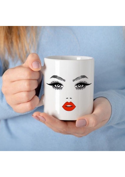 Yüz Baskılı Kupa Hediye Bardak