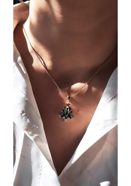 Çam Ağacı Figürlü Çelik Kolye fiyatları