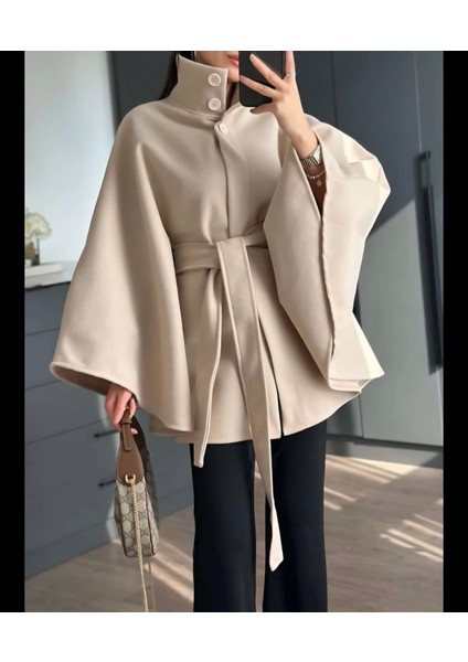 Kuşaklı Kaşe Kumaş Panço fiyatları