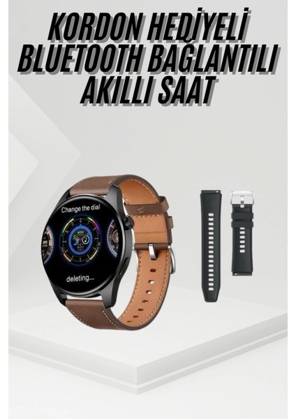 2025 Model Akıllı Saat Titreşimli Uyku ve Sağlık Takibi NFC ve GPS Uyumlu