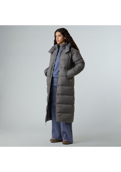 Kadın Hydrenalite City Uzun Kaz Tüyü Kapüşonlu Parka NF0A8D3N0UZ1 fırsatları
