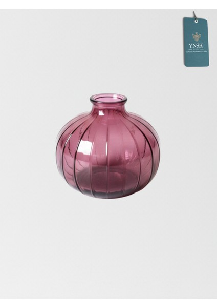 Minimalist Dekor Cam Vazo - 12 x 10 x 3,5 cm fiyatları