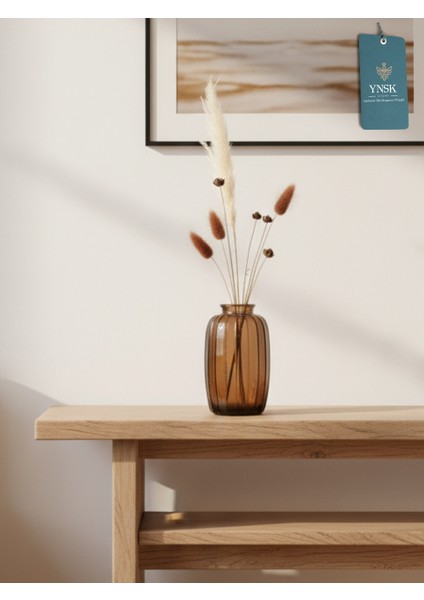 Minimalist Dekor Cam Vazo - 6 x 12 x 4 cm modelleri