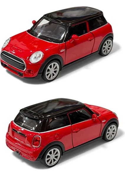 1:18 Ölçek Koleksiyonluk Metal Oyuncak Araba 12 cm - Mini Cooper Spor Model Açılabilir Kapılı indirimleri