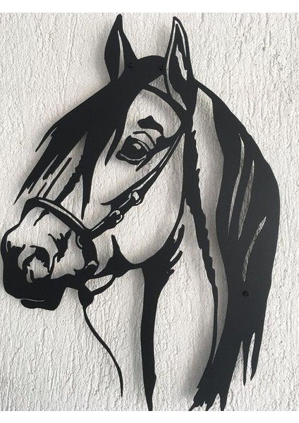 At Figürlü Mdf Dekoratif Tablo 30X40