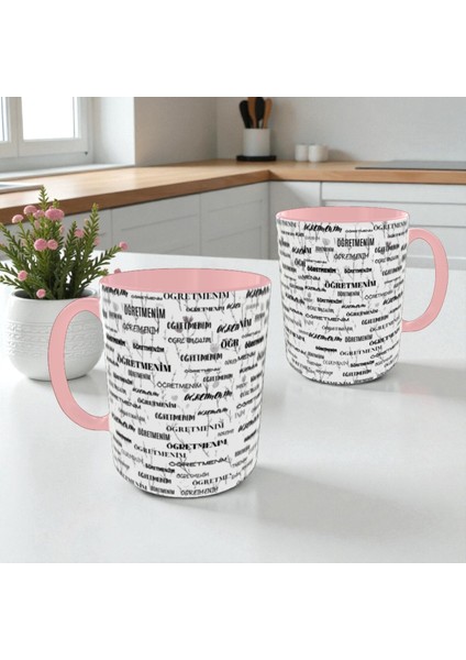 Öğretmenler Günü Hediyesi Kupa Bardak Öğretmenim Yazılı Tasarım Kadın Erkek Öğretmen Için fiyatları