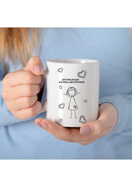 Öğretmenler Günü Hediyesi Kupa Bardak Isim Yazılabilir