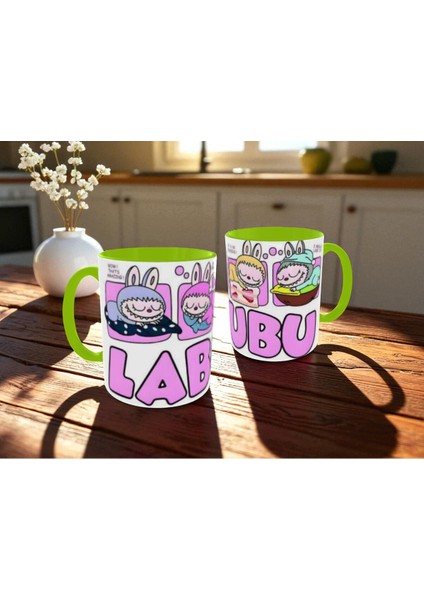 Labubu Kupa Bardak Labubu Renkli Hediye Kupa Bardak Labubu Mug fiyatları