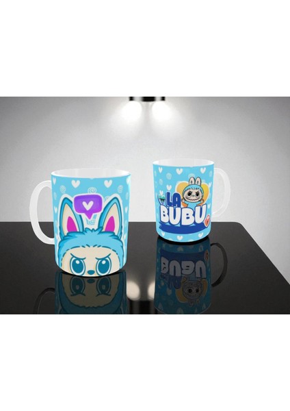 Labubu Kupa Bardak Labubu Renkli Hediye Kupa Bardak Labubu Mug