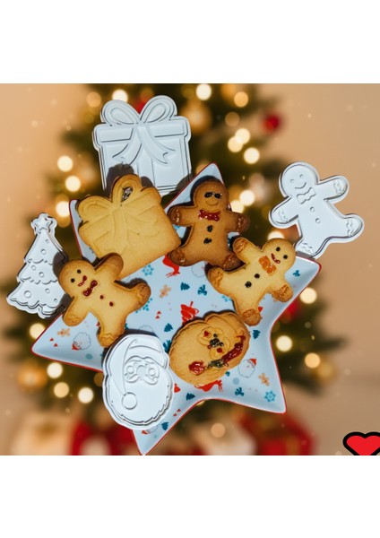 Yeniyıl Kurabiye Kalıbı Seti: Yılbaşı Özel Lezzetler Için!