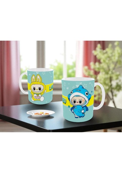 Labubu Kupa Bardak Labubu Renkli Hediye Kupa Bardak fiyatları