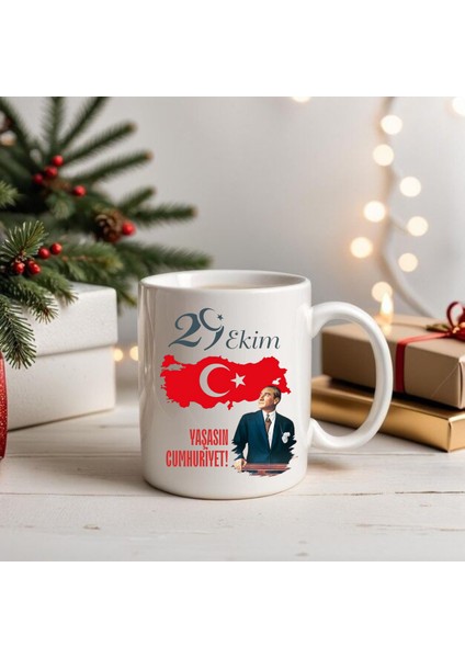 29 Ekim Cumhuriyet Bayramı’na Özel Üretilen Bardak