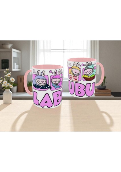 Labubu Kupa Bardak Labubu Renkli Hediye Kupa Bardak Labubu Mug fiyatları