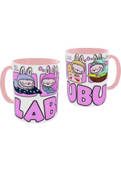 Labubu Kupa Bardak Labubu Renkli Hediye Kupa Bardak Labubu Mug modelleri