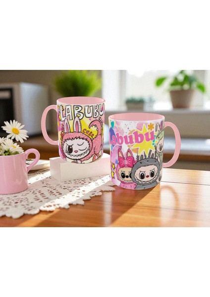 Labubu Kupa Bardak Labubu Renkli Hediye Kupa Bardak Labubu Mug fiyatları