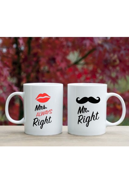 Sevgili Kupaları Çift Kupaları 2'li Set Tatlı Kupalar Beyaz Kupa Sevgiliye Hediye Bardak